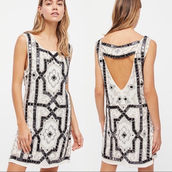 Free People Speakeasy Sequin Shift Dress - Picture 2 of 5